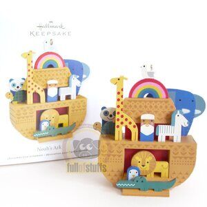 Brand NEW Hallmark Noah's Ark Christmas Xmas Ornament